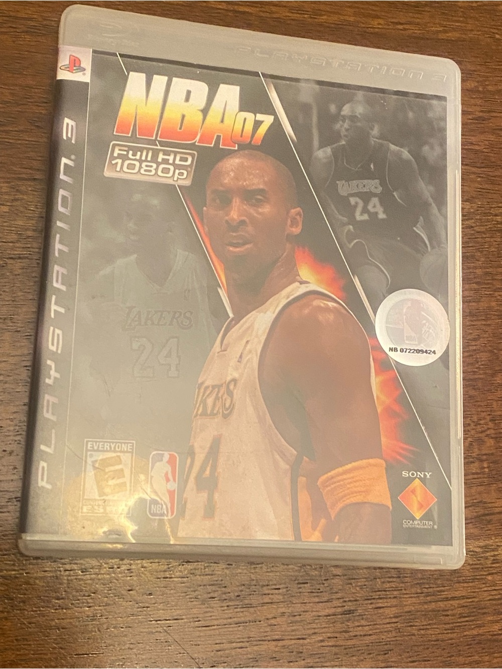 NBA 07 Sony PlayStation 3 PS3 2006 Kobe Bryant Complete CIB Case Manual EUC
